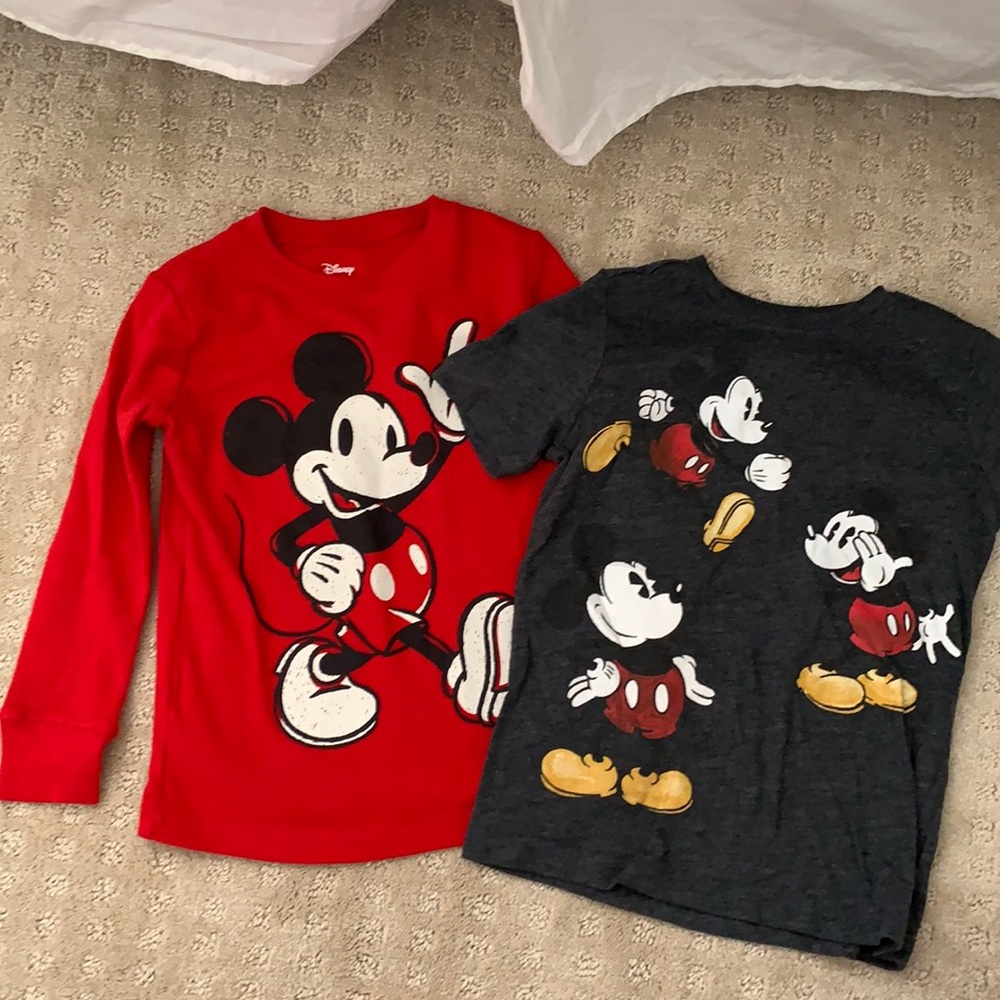 Boys 5T Disney Mickey Mouse Shirts